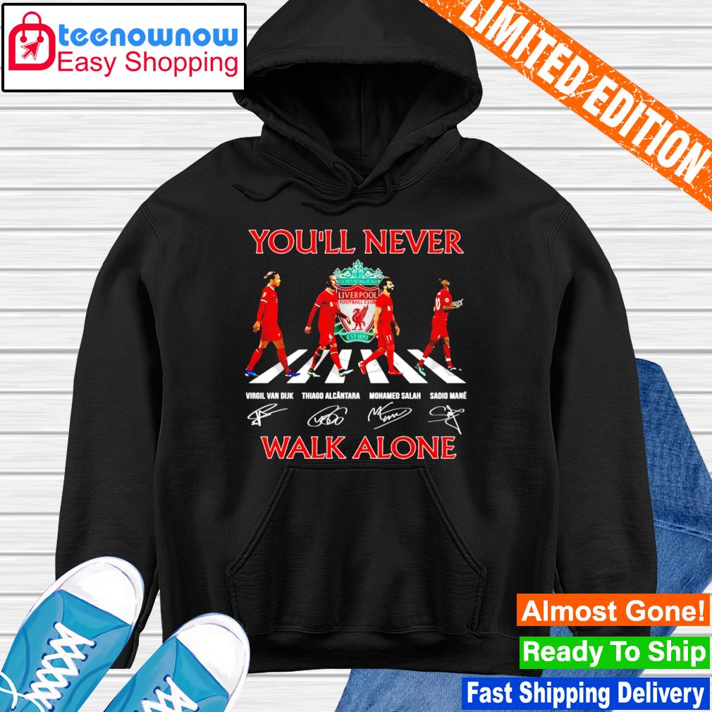 You'll never walk alone 24 23 23 abbey road signatures shirt, hoodie,  longsleeve, sweatshirt, v-neck tee