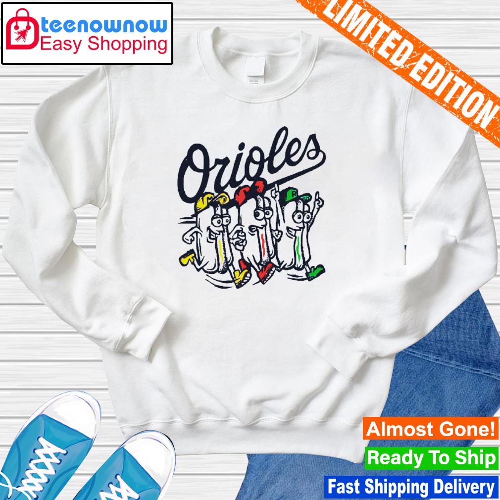 Orioles hot dog race pepsi shirt, hoodie, sweater, long sleeve and tank top