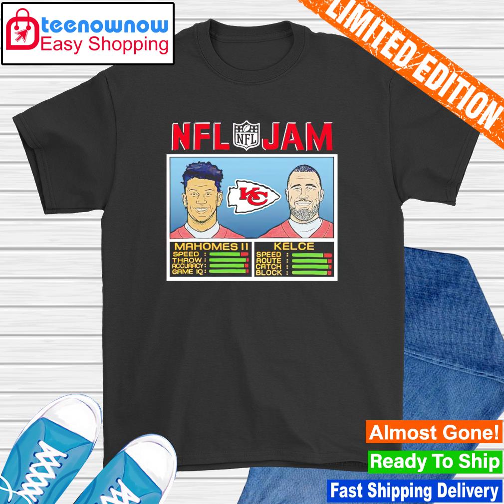 Patrick Mahomes Travis Kelce Nfl Jam T Shirt Size S-5XL