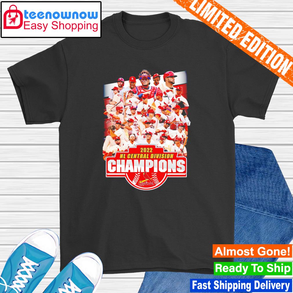 Awesome st. Louis Cardinals 2022 NL Central Division Champions shirt