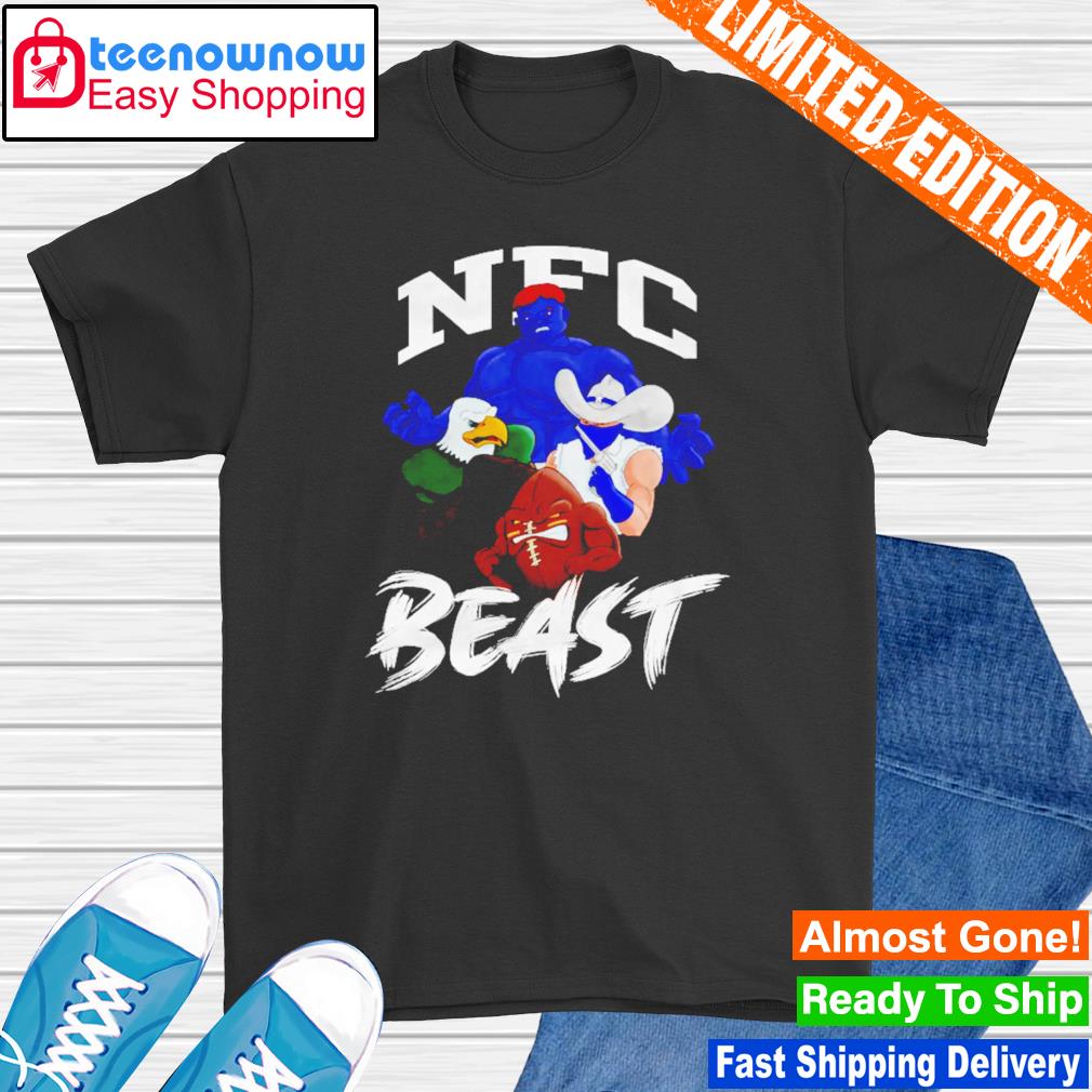 Cowboys Giants Eagles and Redskins NFC beast shirt