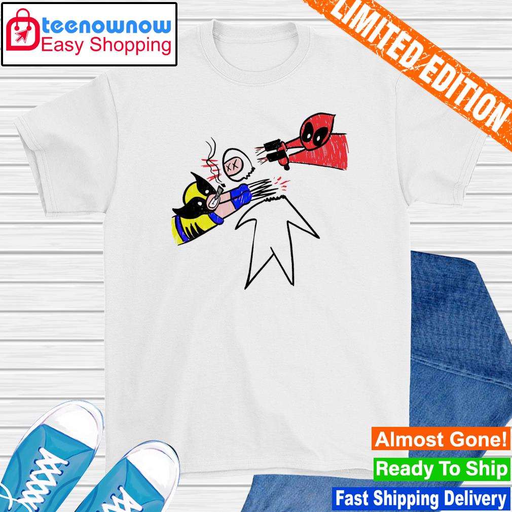 Deadpool we are a team shirt