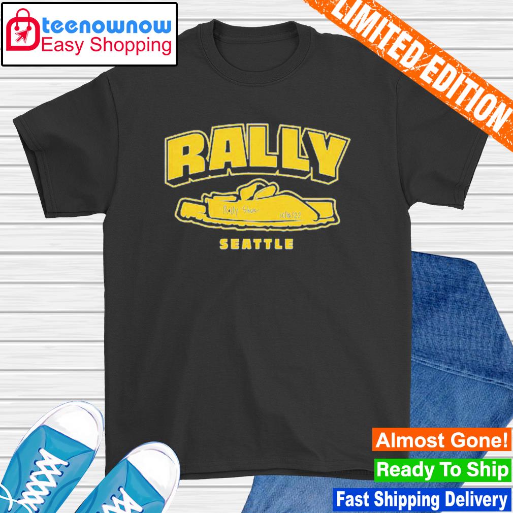 Seattle Baseball rally shoe shirt