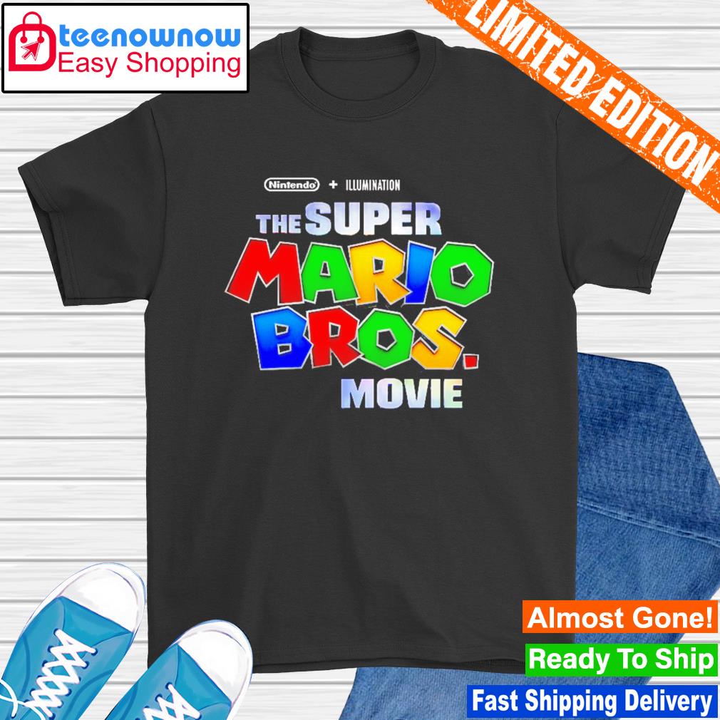 The Super Mario Bros movies shirt