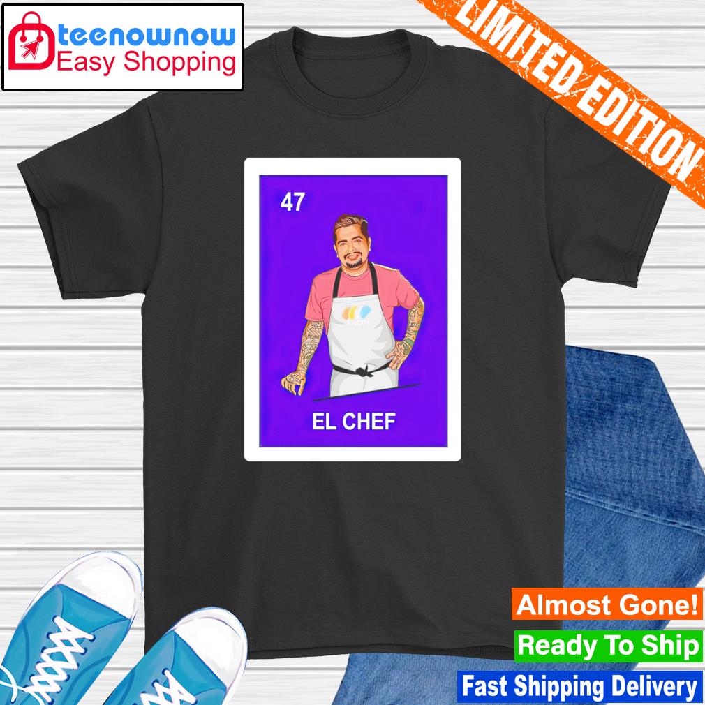 Aaron Sanchez Master Chef Loteria shirt