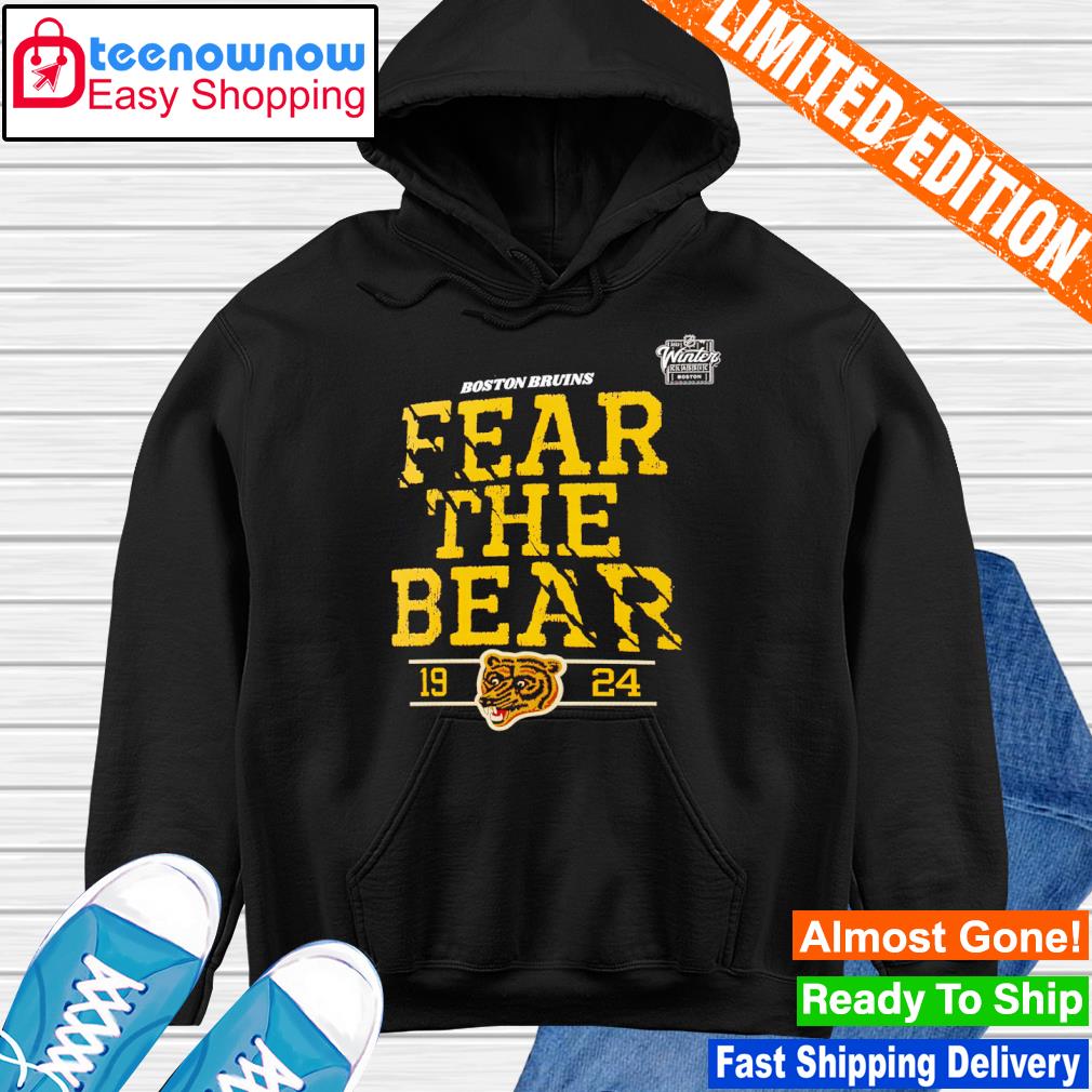 Boston Bruins Fear the Bear 2023 NHL winter shirt, hoodie, sweater
