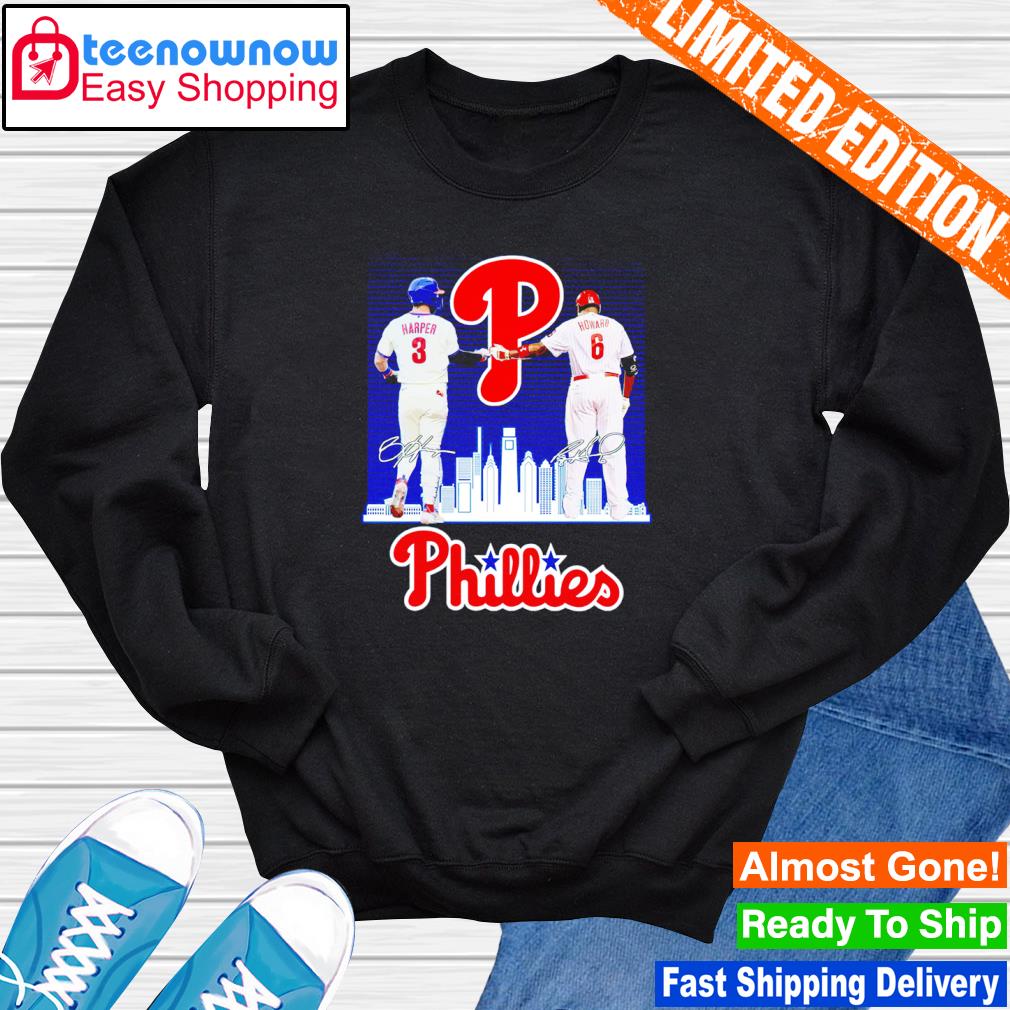 The Phillies Bryce Harper And Ryan Howard Signatures T-Shirt - Teespix -  Store Fashion LLC