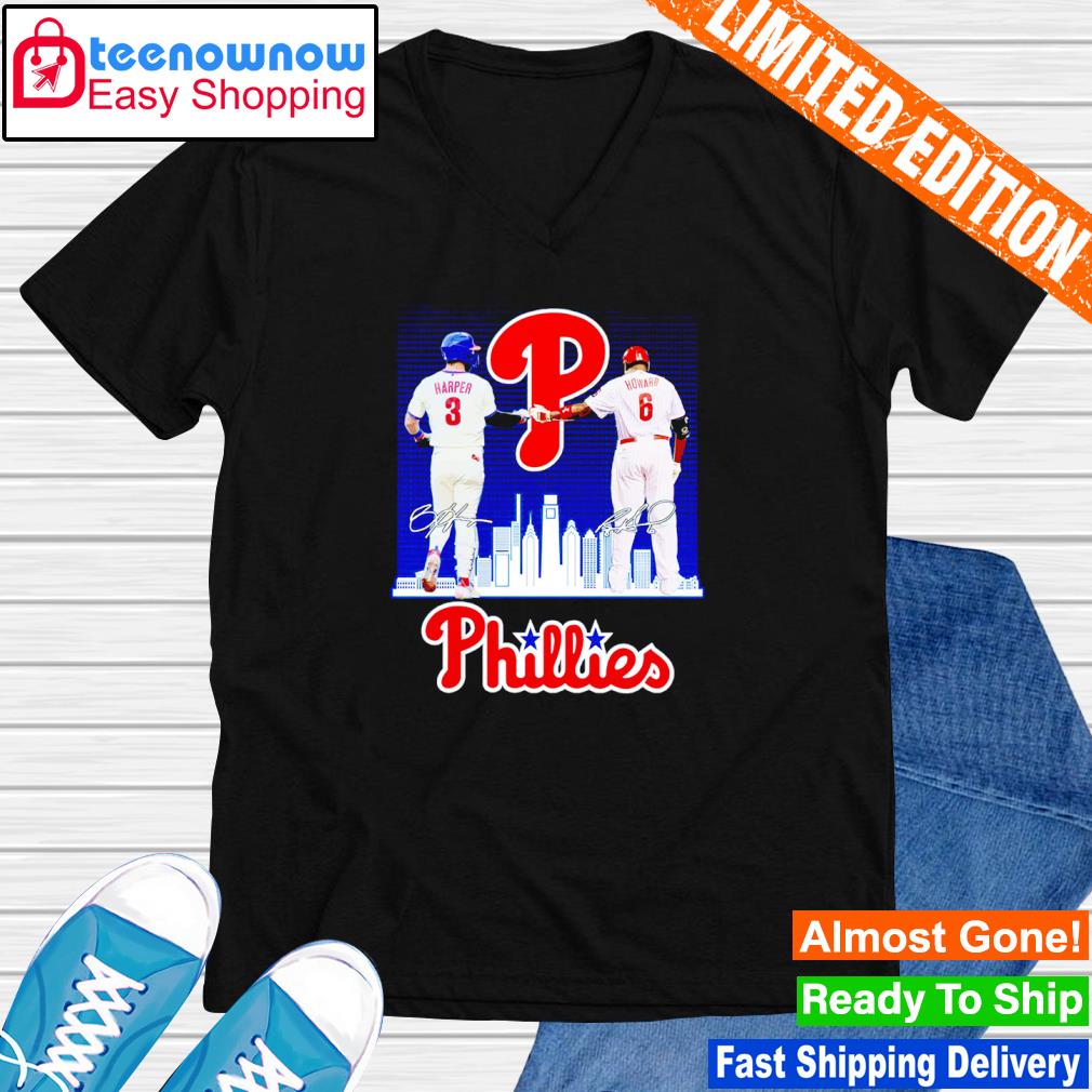 Bryce Harper And Ryan Howard Phillies World Series 2022 Signatures Shirt,  hoodie, sweater, long sleeve and tank top