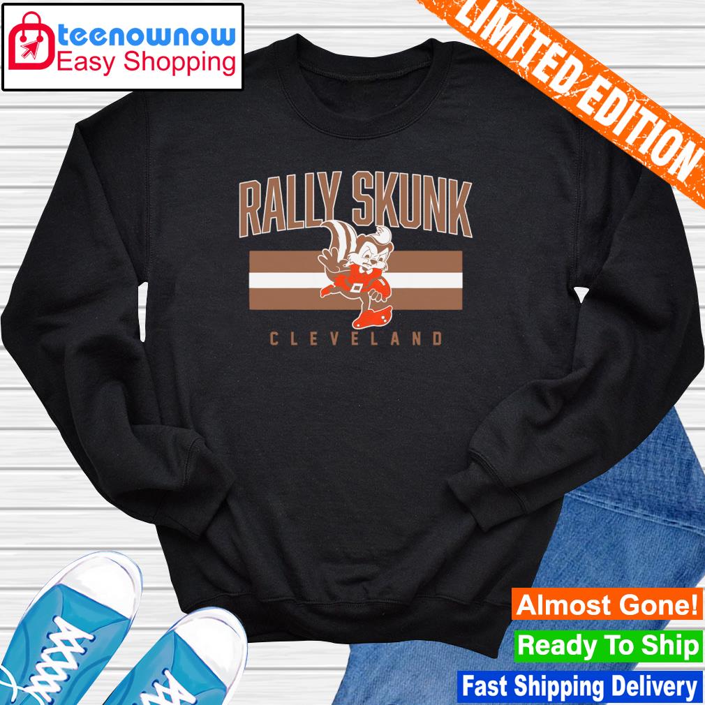 Cleveland Browns Rally Skunk Shirt  Shirts, Sweater shirt, Cleveland browns