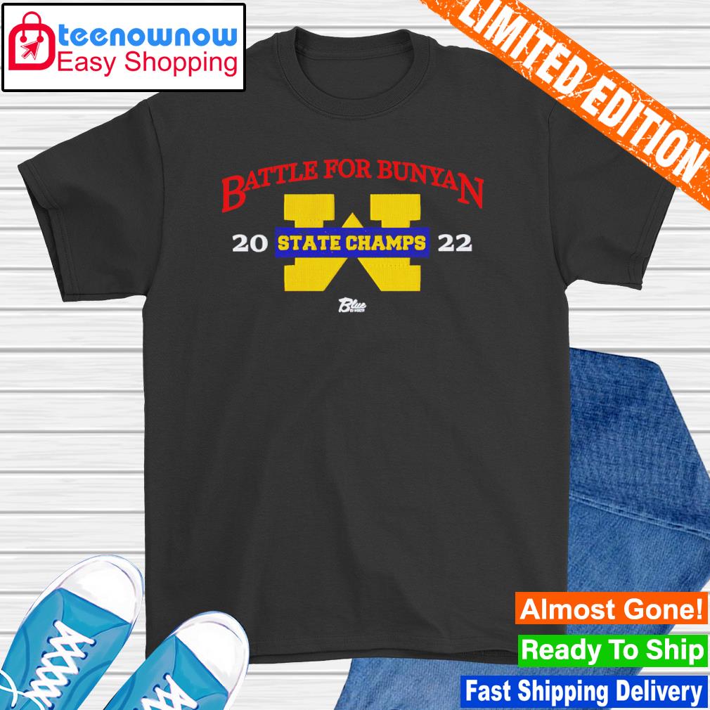 Michigan Wolverines State Champs Battle For Bunyan shirt