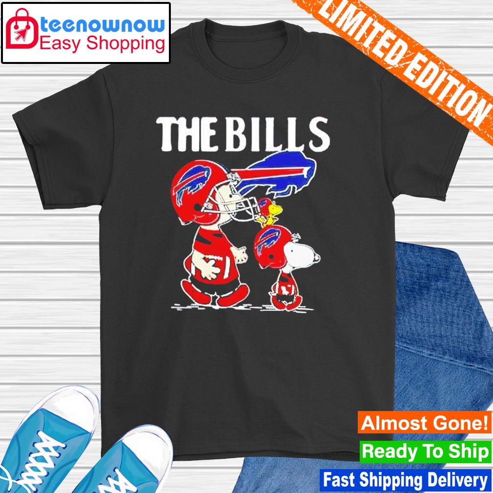 Snoopy and Charlie Brown The Buffalo Bills Fan shirt