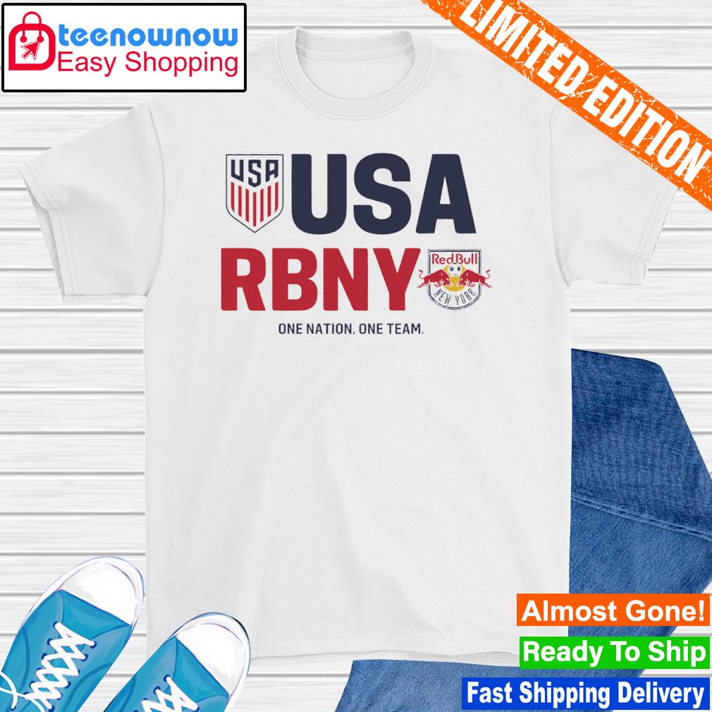 USA RBNY Red Bulls New York One Nation One Team shirt