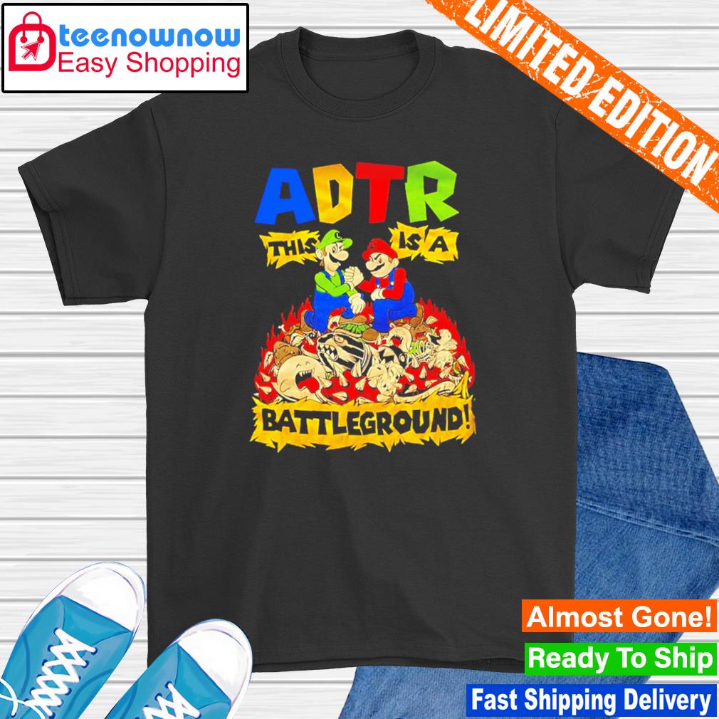 ADTR This is a Battleground Mario shirt
