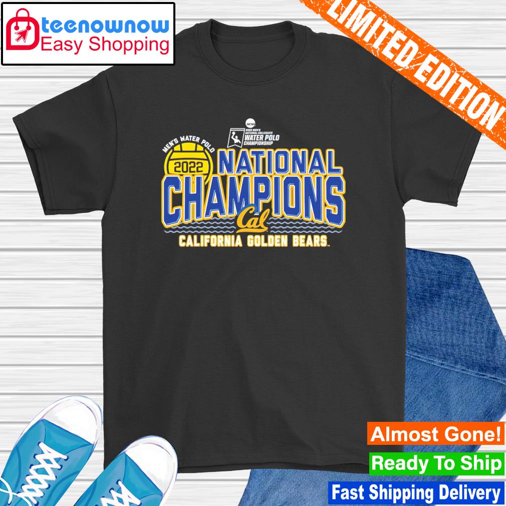 Cal Bears 2022 NCAA Men's Water Polo Champions shirt