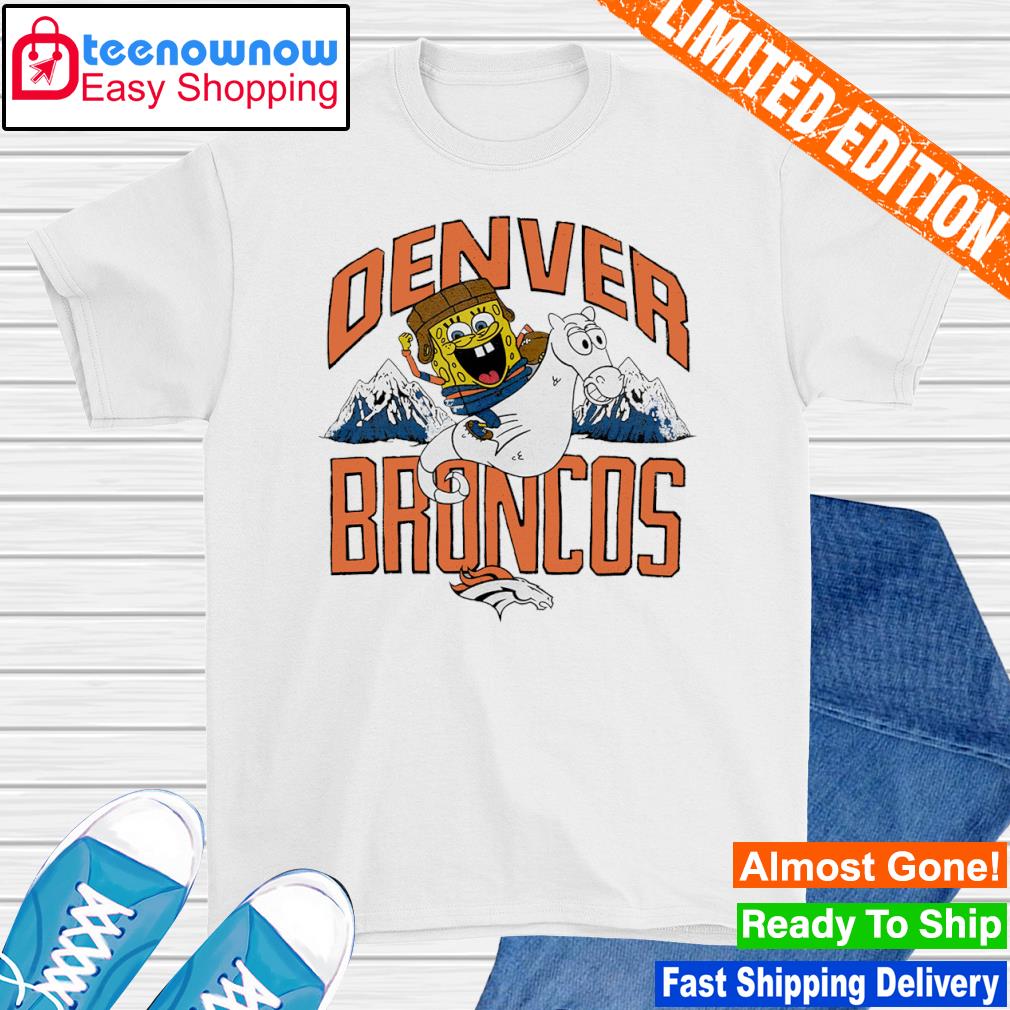 Denver Broncos SpongeBob shirt
