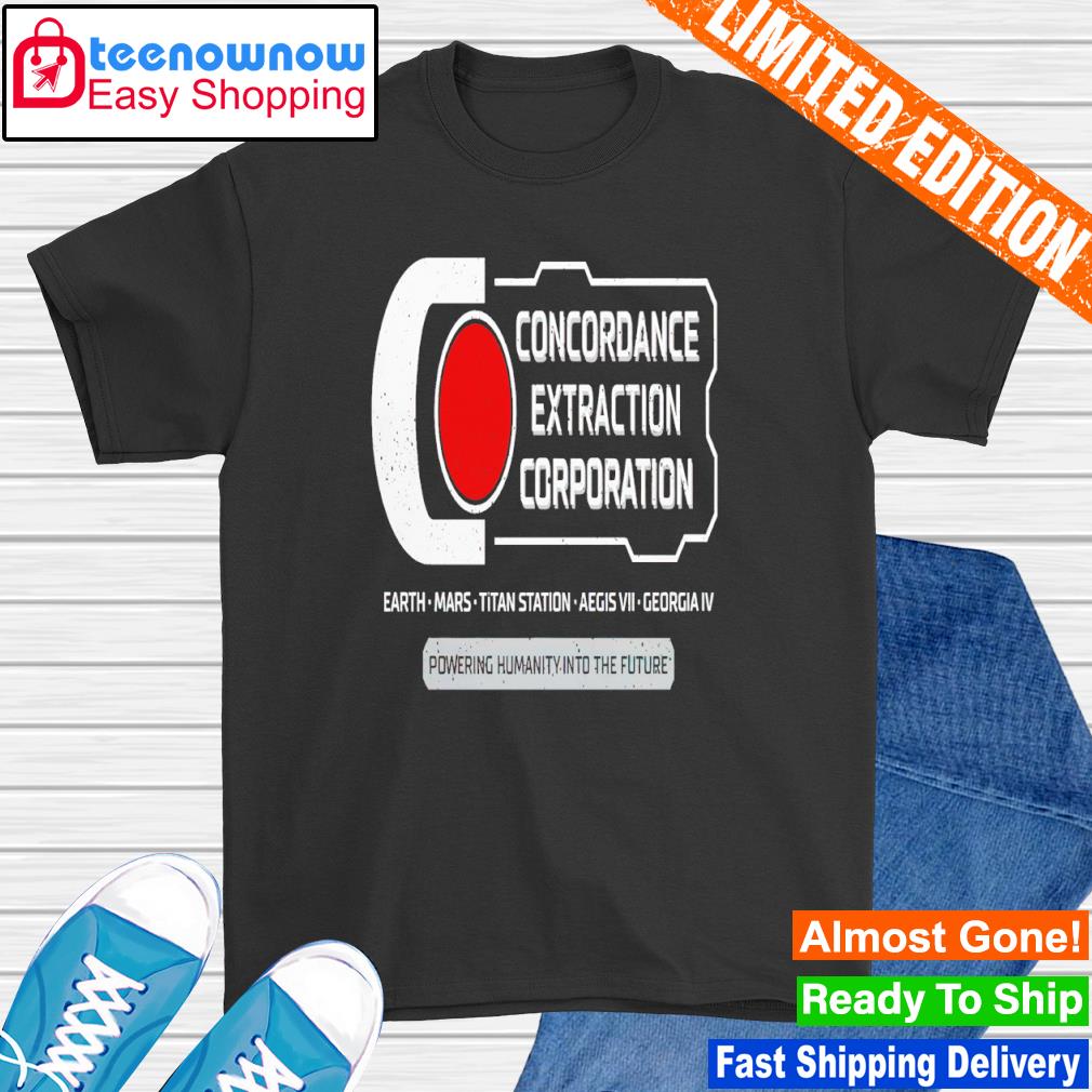 Ead space concordance extraction corporation shirt