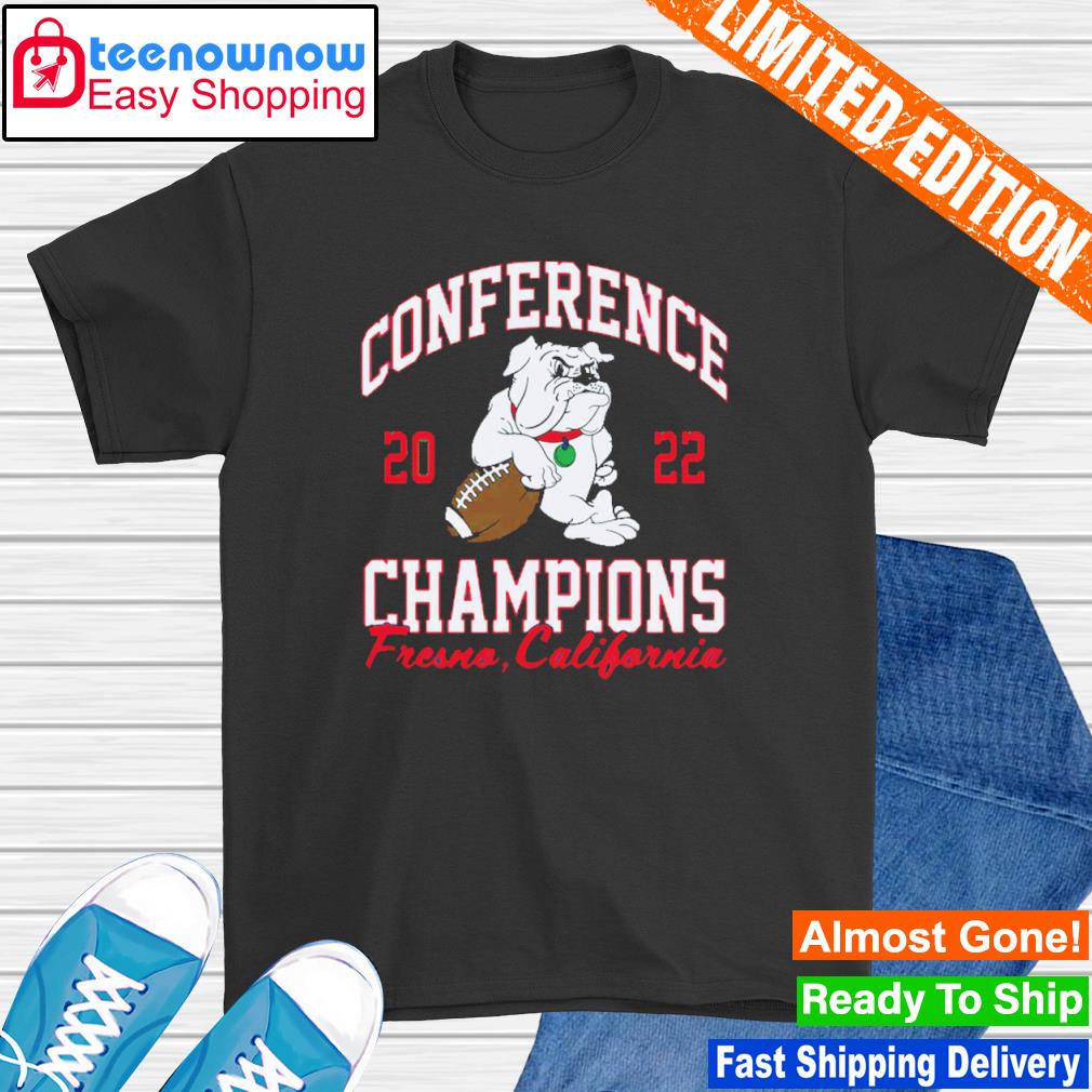Fresno State Bulldogs 2022 Conference Champions shirt