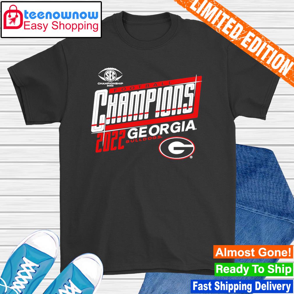Georgia Bulldogs 2022 SEC Football Conference Champions shirt