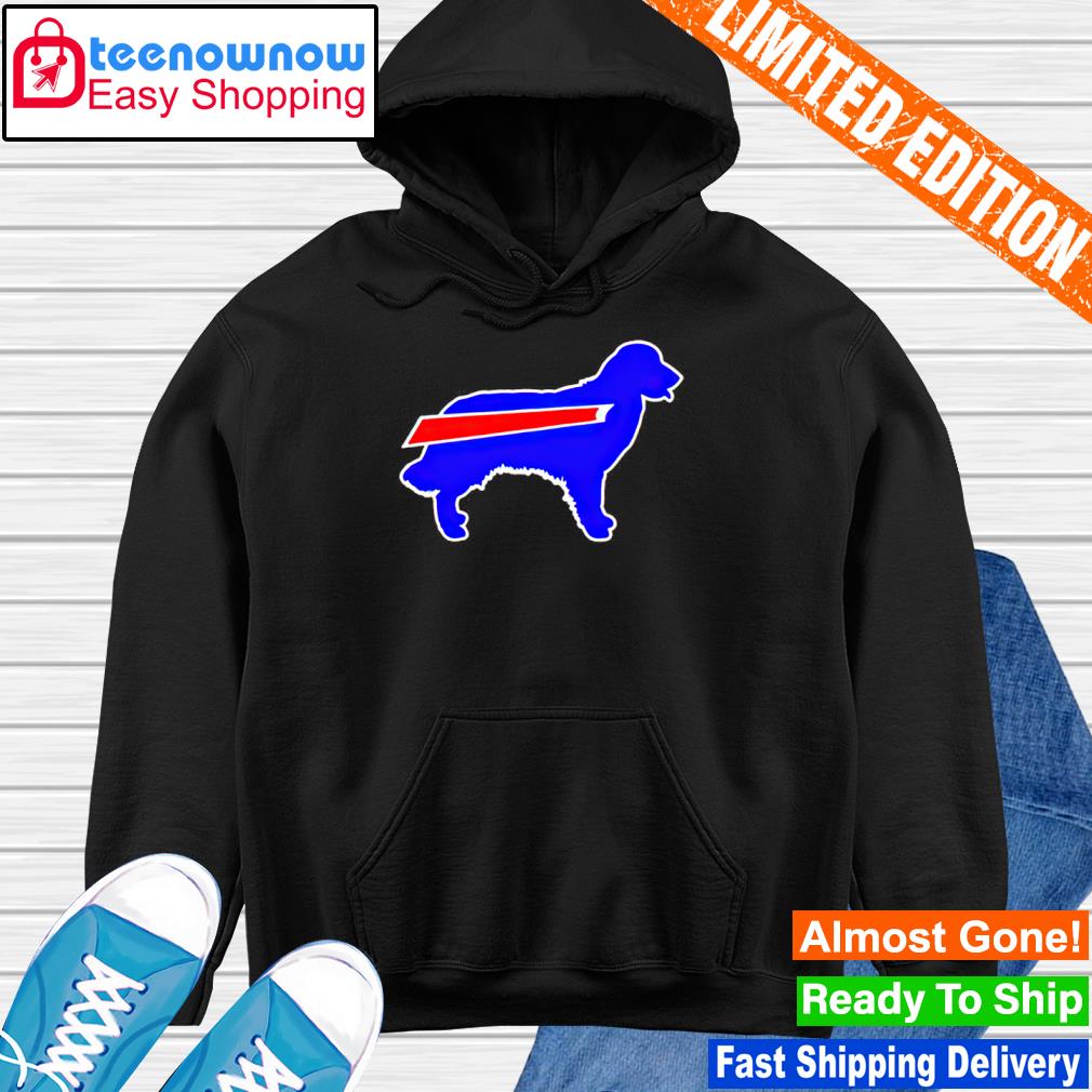 Golden Retriever Buffalo Stripe Buffalo Bills Shirt - Kingteeshop