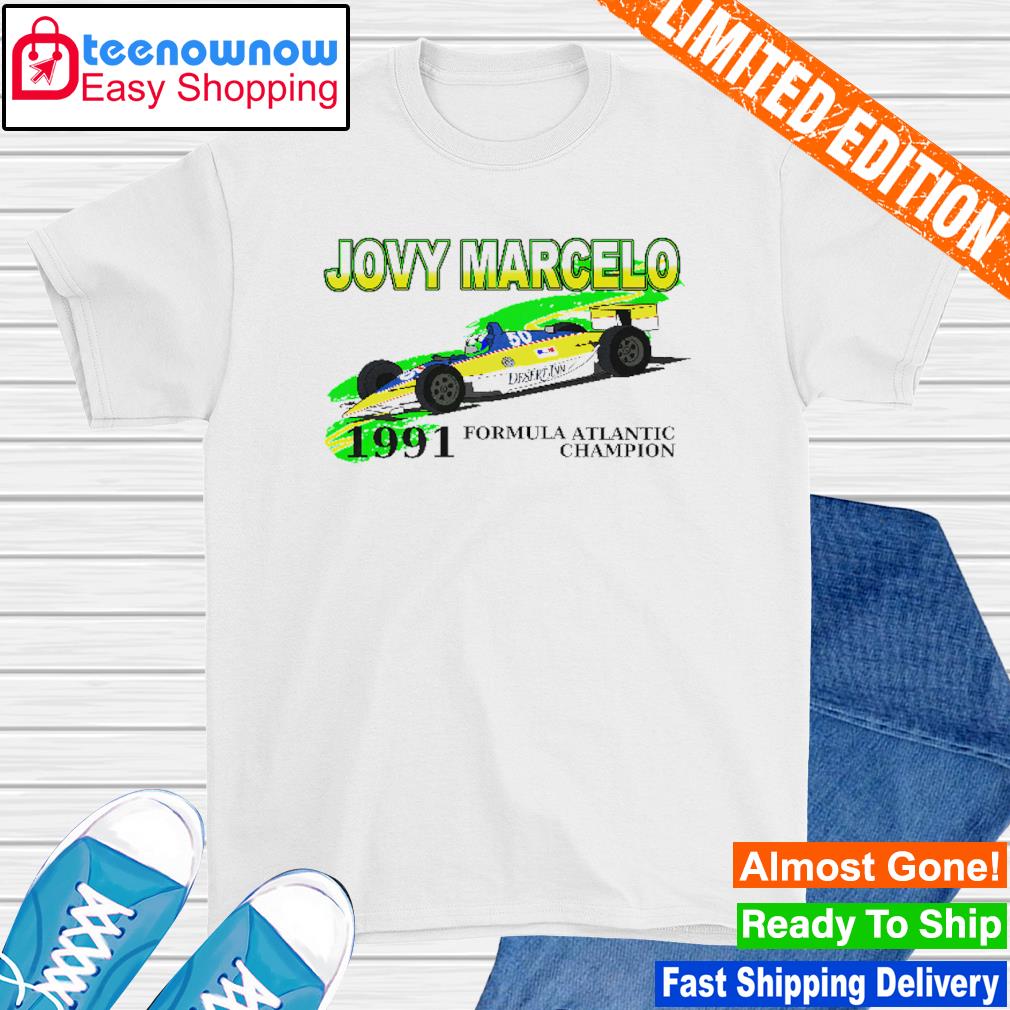 Jovy Marcelo 1992 Formula Atlantic Champion shirt