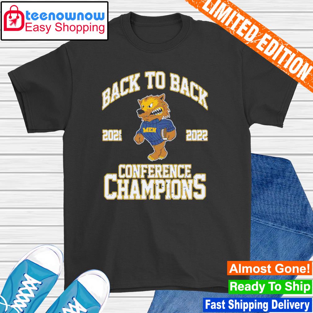 Michigan Wolverines 2022 Back To Back Conference Champions shirt