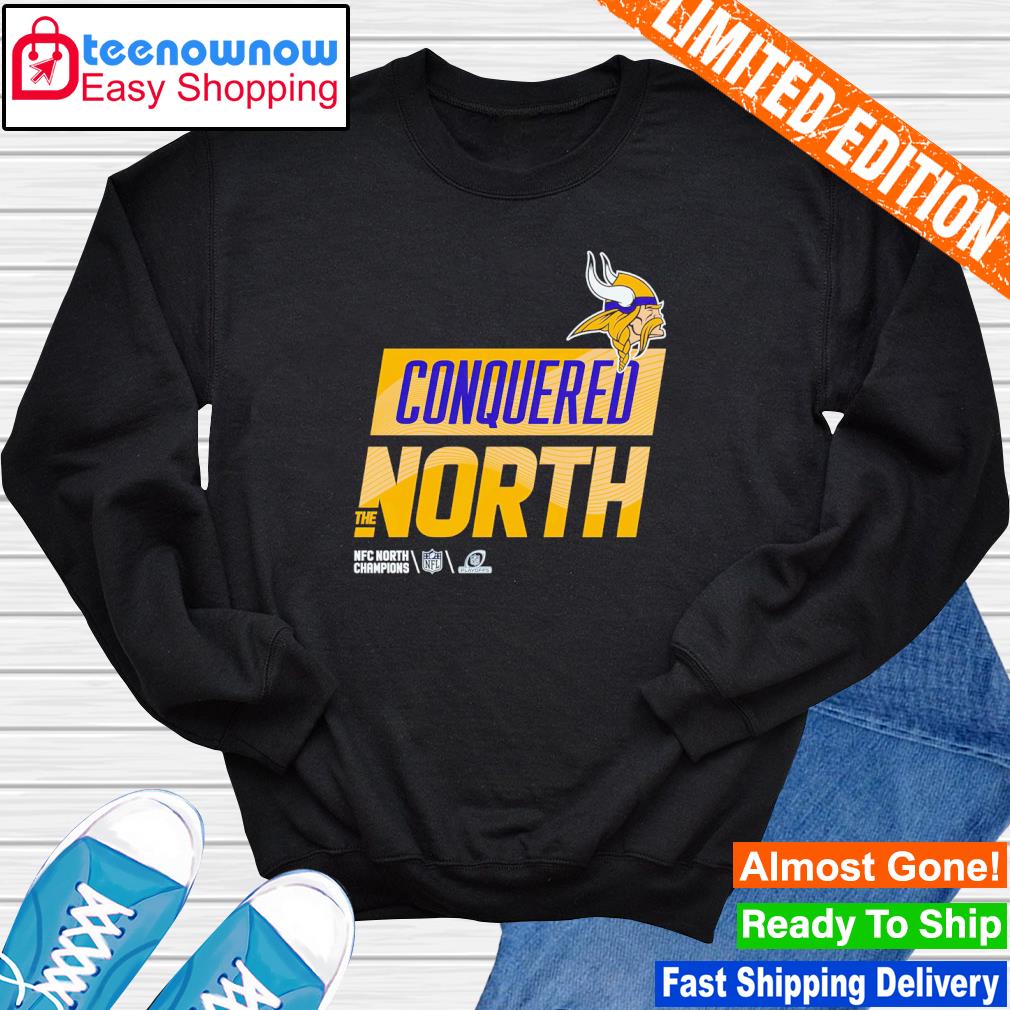 Minnesota Vikings 2022 NFC North division champions shirt, hoodie, sweater  and v-neck t-shirt