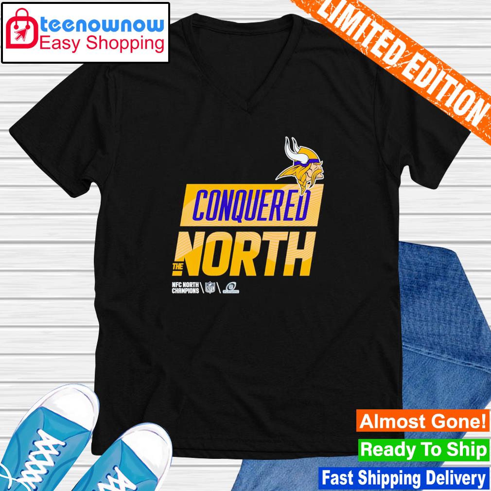 Official Minnesota Vikings 2022 NFC North Division Champions Signatures  Shirt, hoodie, sweater, long sleeve and tank top