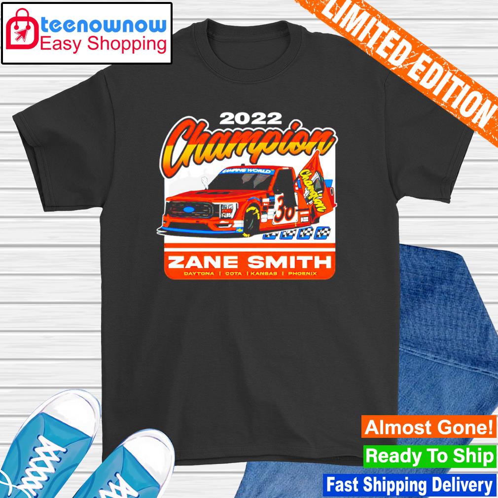 Motorsports Zane Smith 2022 Champions shirt