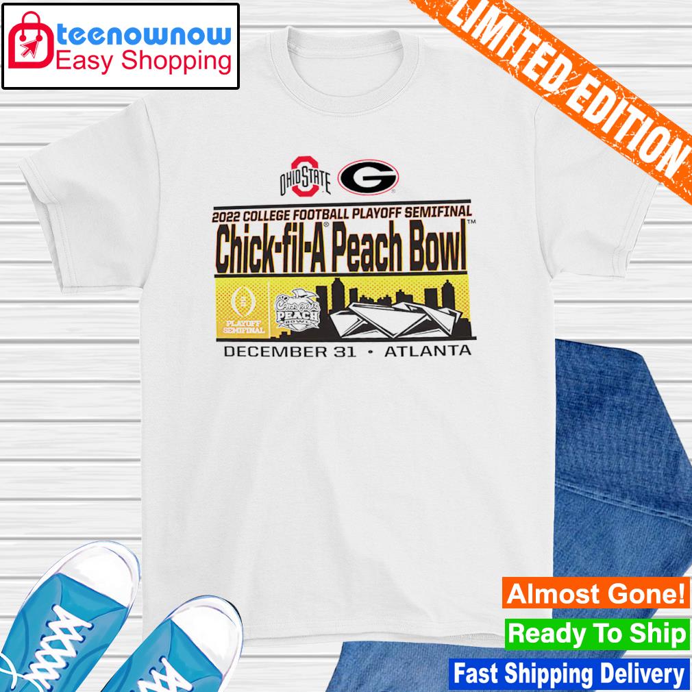 Ohio State Buckeyes vs Georgia Bulldogs 2022 College Football Playoff Semifinal Shirt