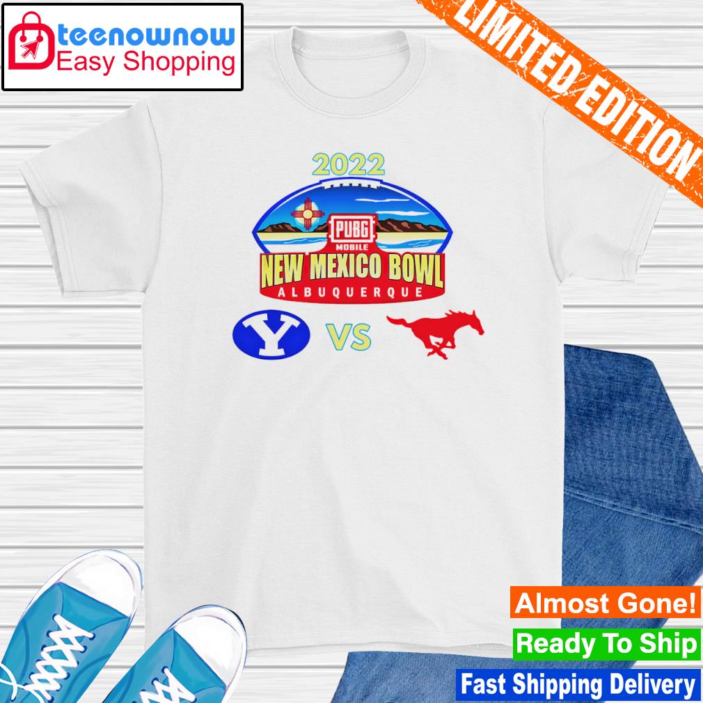 Southern Methodist University Mustangs vs BYU Cougars 2023 New Mexico Bowl shirt