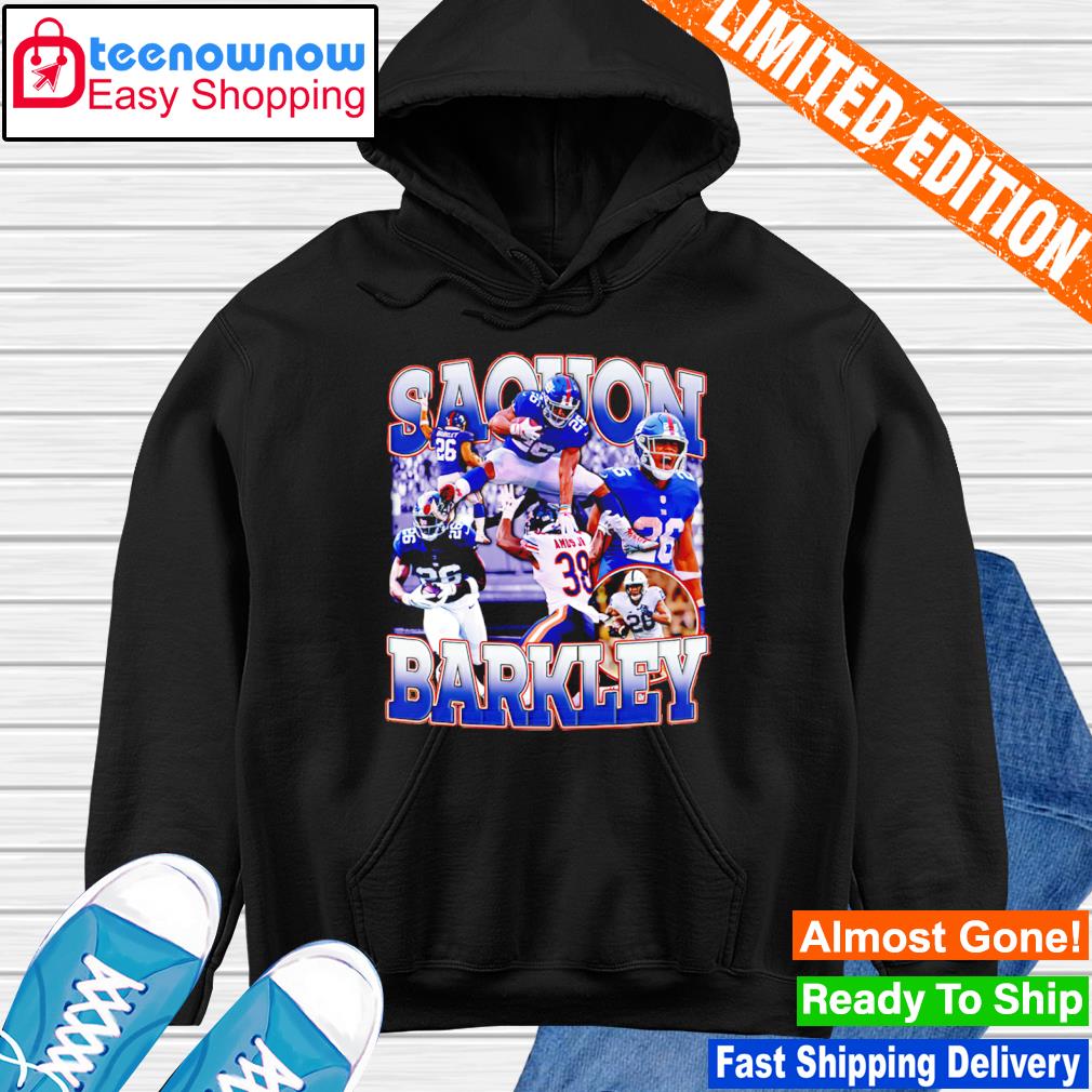 Sterling Shepard Wearing Saquon Barkley Shirt, hoodie, sweater