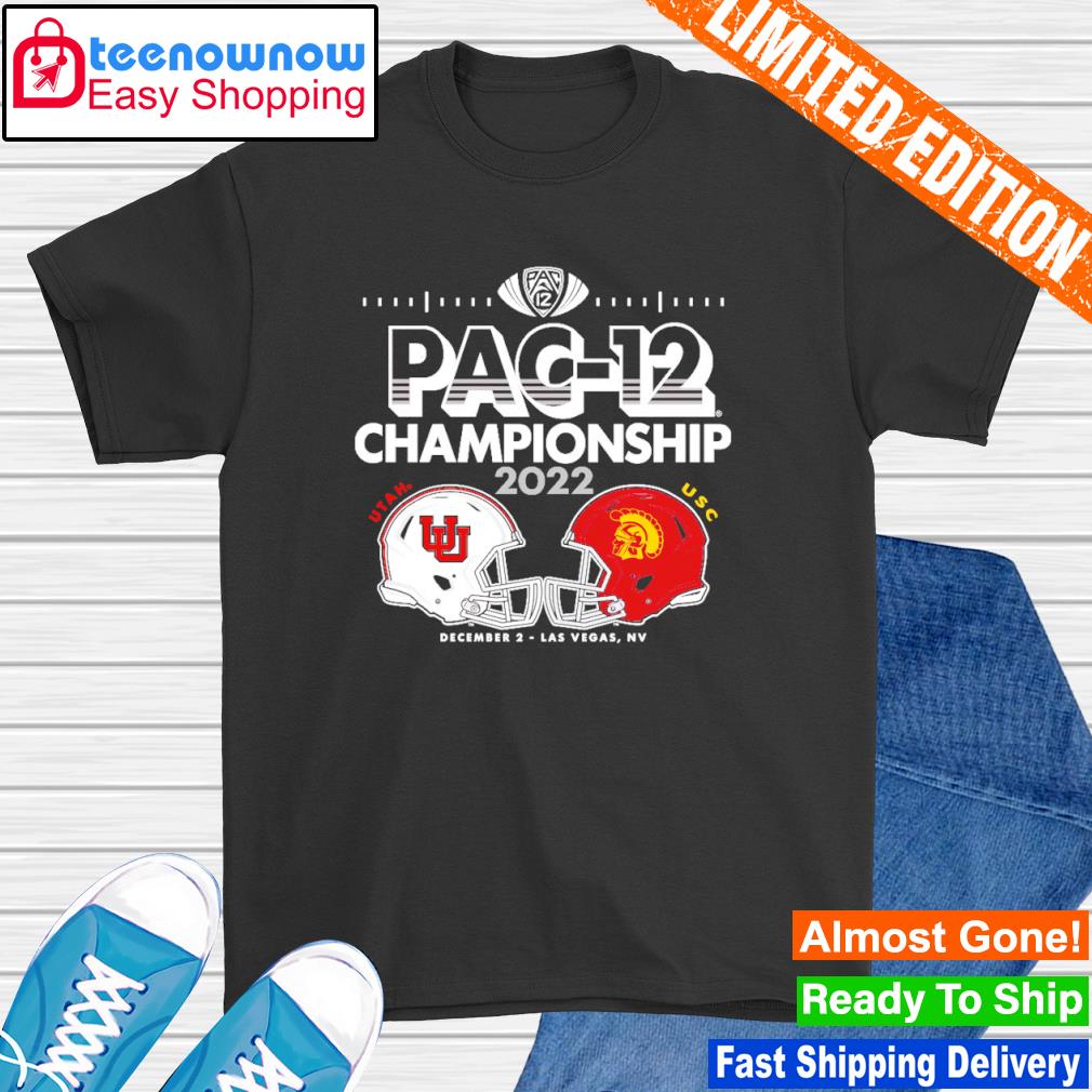 Utah Utes vs USC Trojans 2022 PAC 12 Championship Las Vegas Nevada shirt