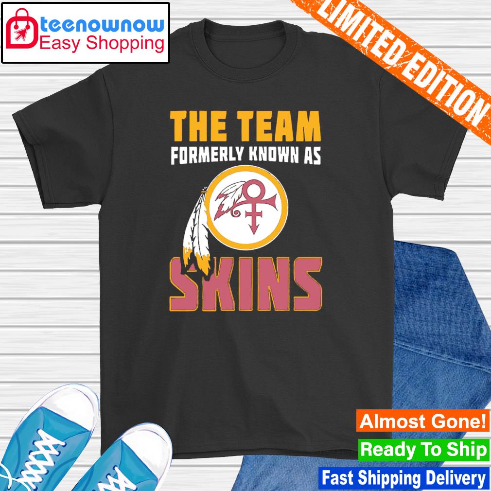 Washington Commanders the team formerly known as skins shirt