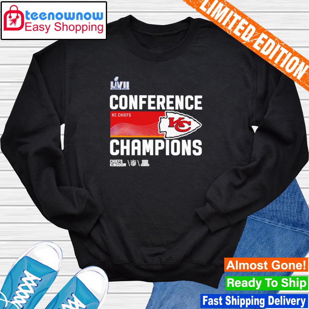 Kansas City Chiefs Super Bowl LVII 2023 AFC Conference Champions shirt,  hoodie, sweater, long sleeve and tank top