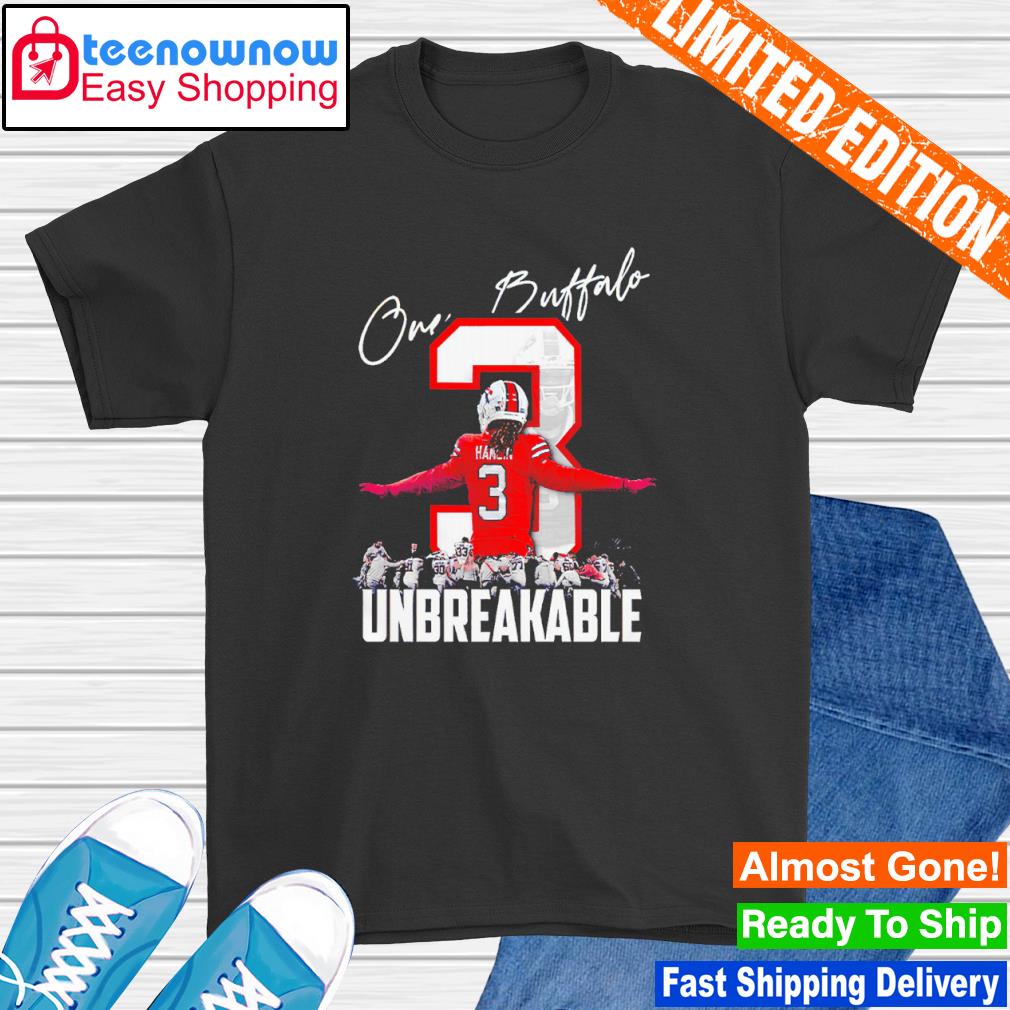 Love For Damar Hamlin One Buffalo Bills Unbreakable Shirt