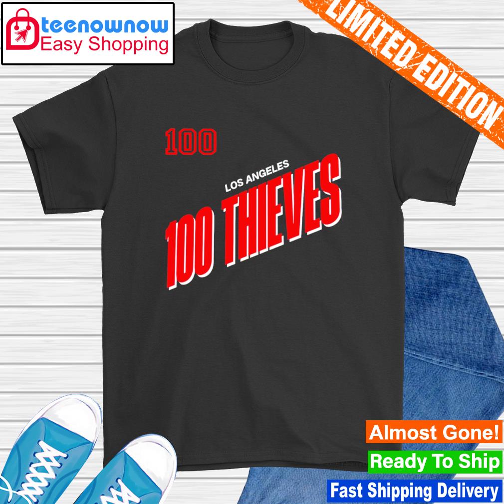 100T Stellar Los Angeles 100 Thieves shirt