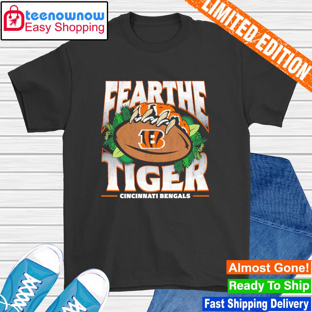 Cincinnati Bengals Fearthe Tiger shirt