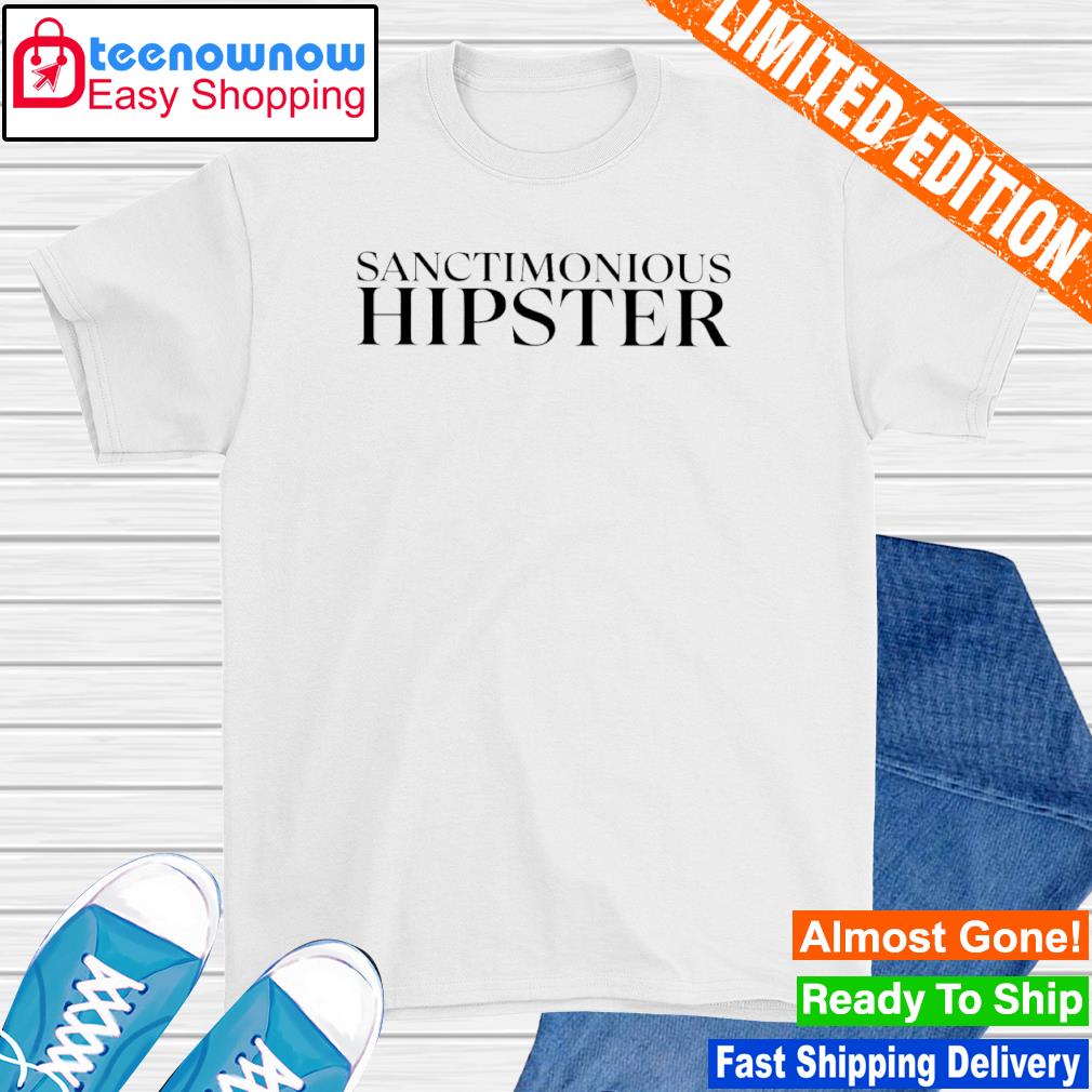 Jen The Feisty Librarian Sanctimonious Hipster Shirt
