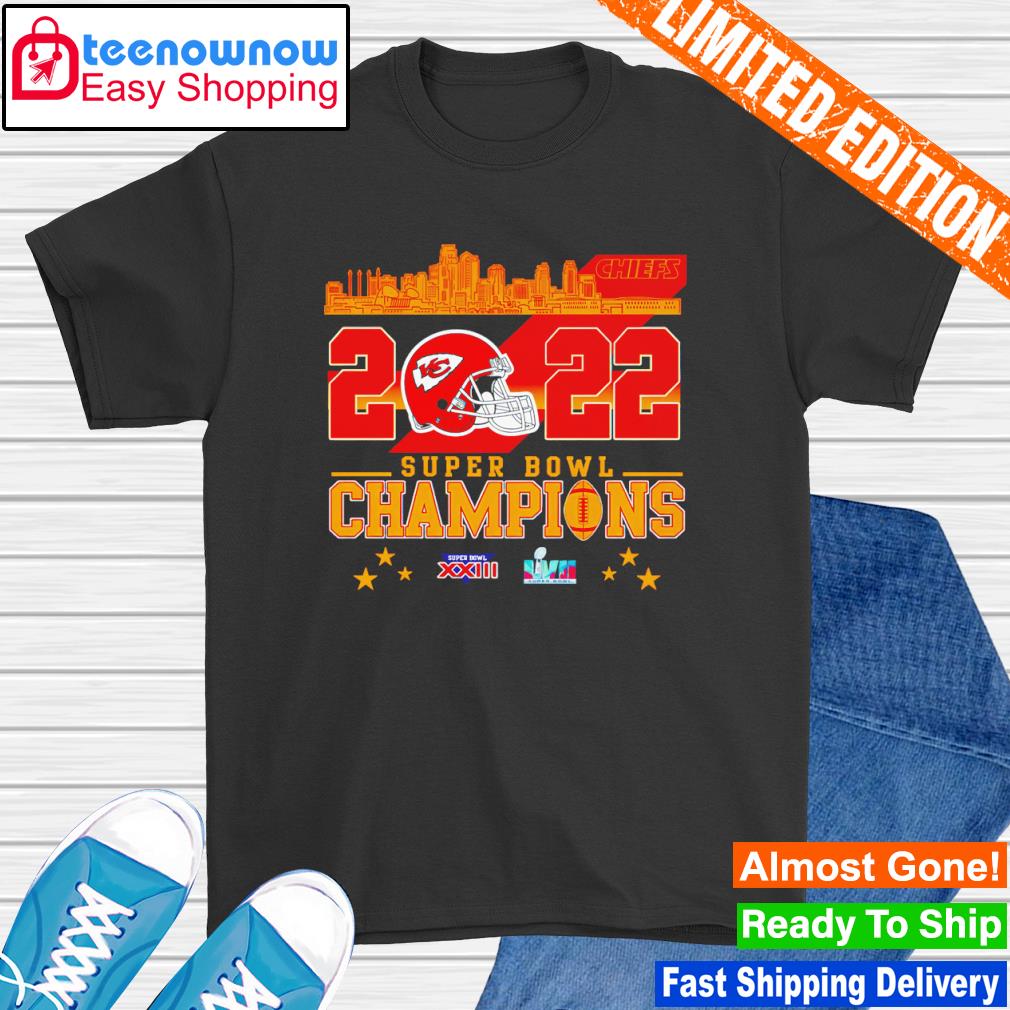 Kansas City Chiefs 2022 Super Bowl Champions XXIII shirt