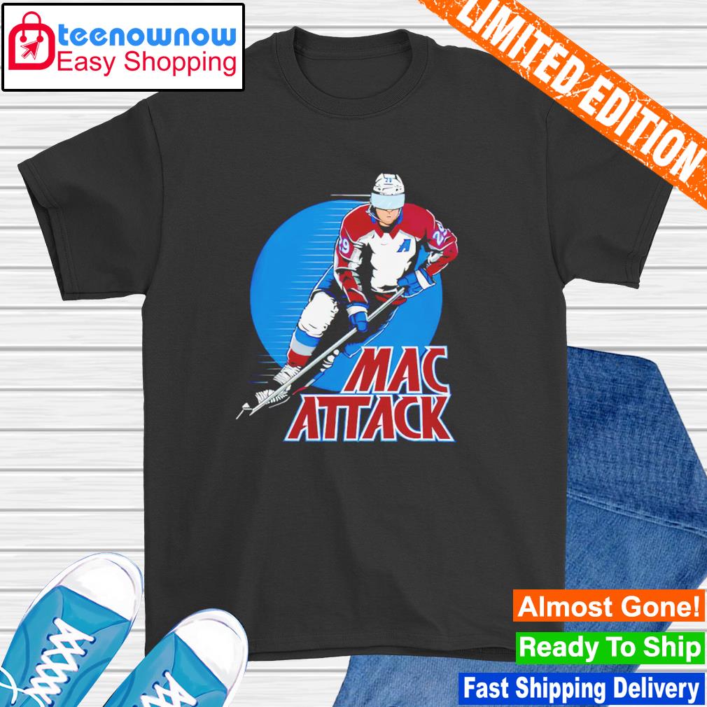 Mac Attack Nathan MacKinnon Colorado Avalanche shirt