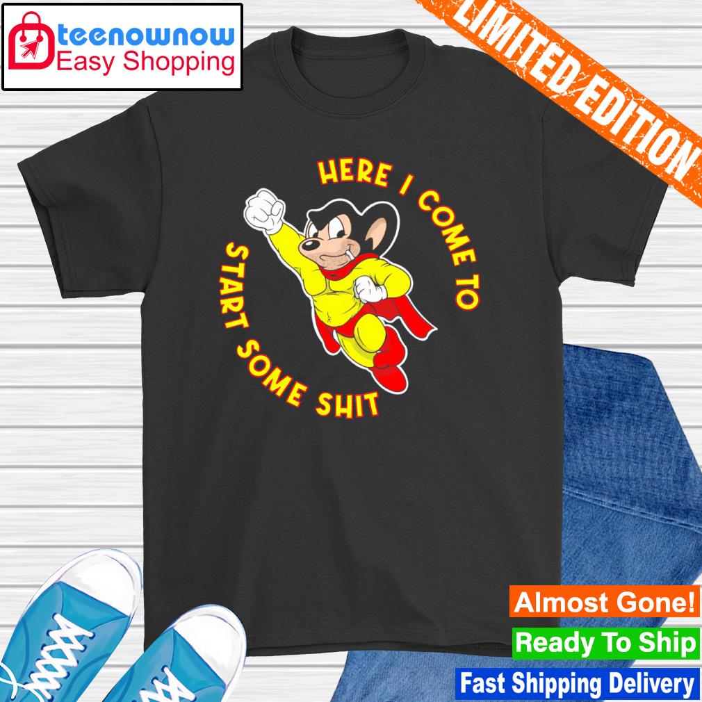 Murphy Mouse Mighty Mouse shirt