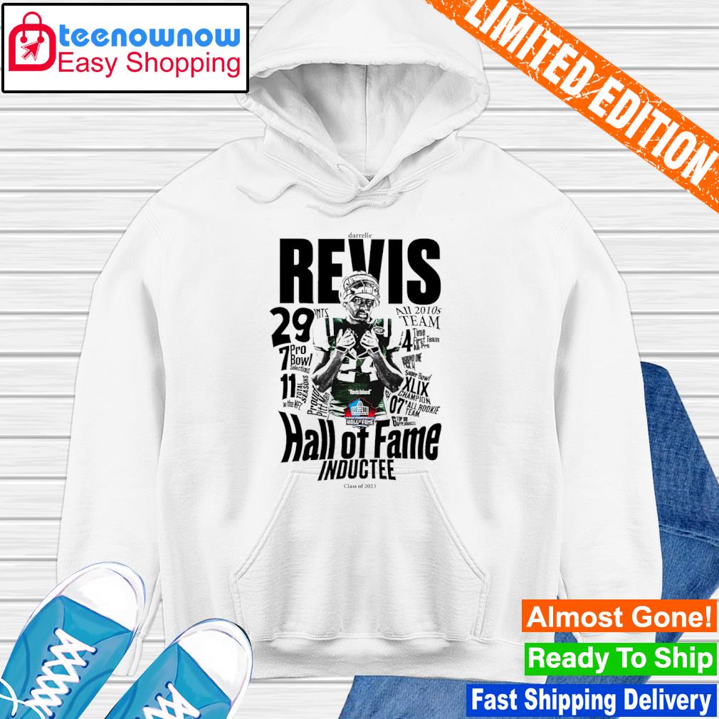 Number 24 Dreamathon Merch Regis Hof Darrelle Revis Hall Of Fame Inductee  2023 Shirt, hoodie, sweater, long sleeve and tank top