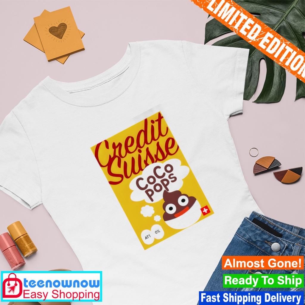 Credit Suisse CoCo Pops shirt