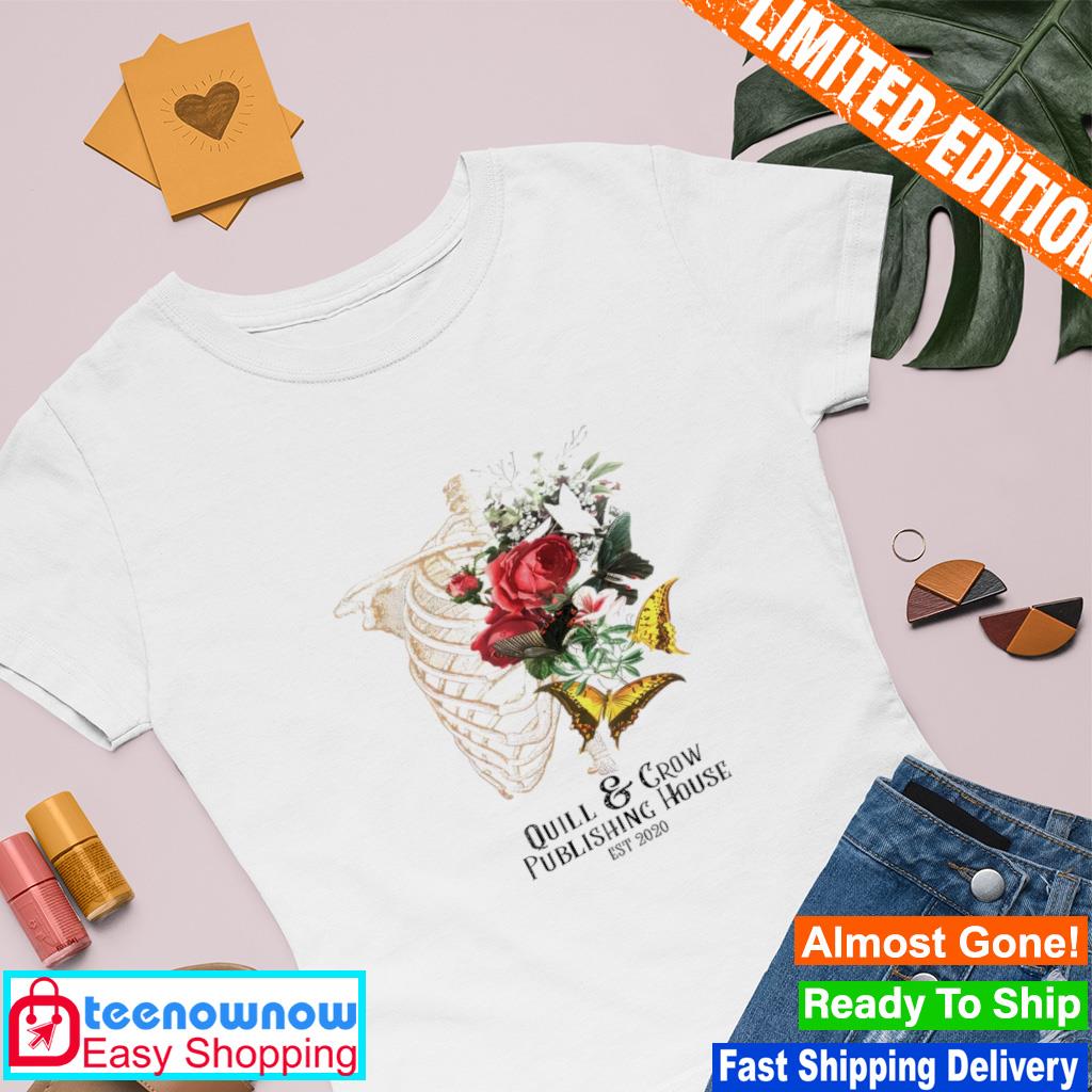 Quill and crow publishing house flowy shirt