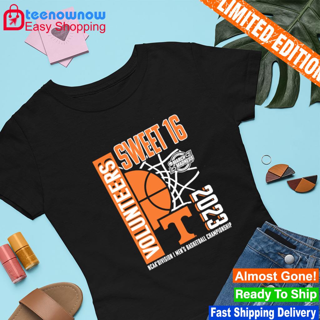 Tennessee Volunteers 2023 NCAA Men's Basketball Tournament March Madness Sweet 16 shirt