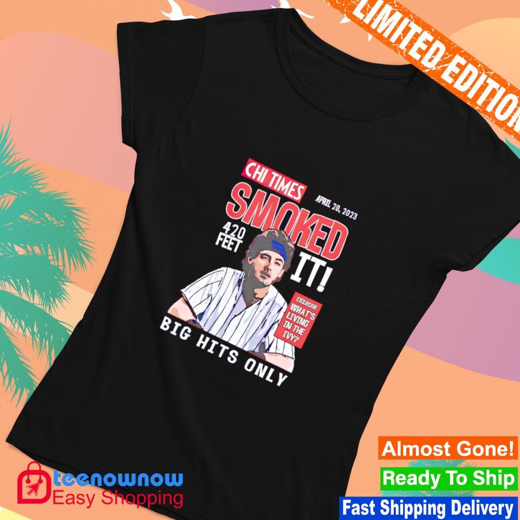 CHI Times Cody Bellinger Smoked It Chicago Apparel Shirt