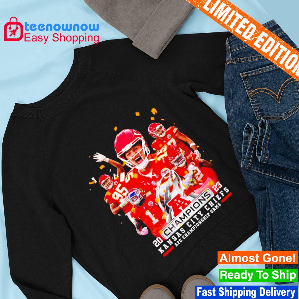 Official Kansas City Chiefs AFC Championship Game 2023 shirt, hoodie,  sweater, long sleeve and tank top