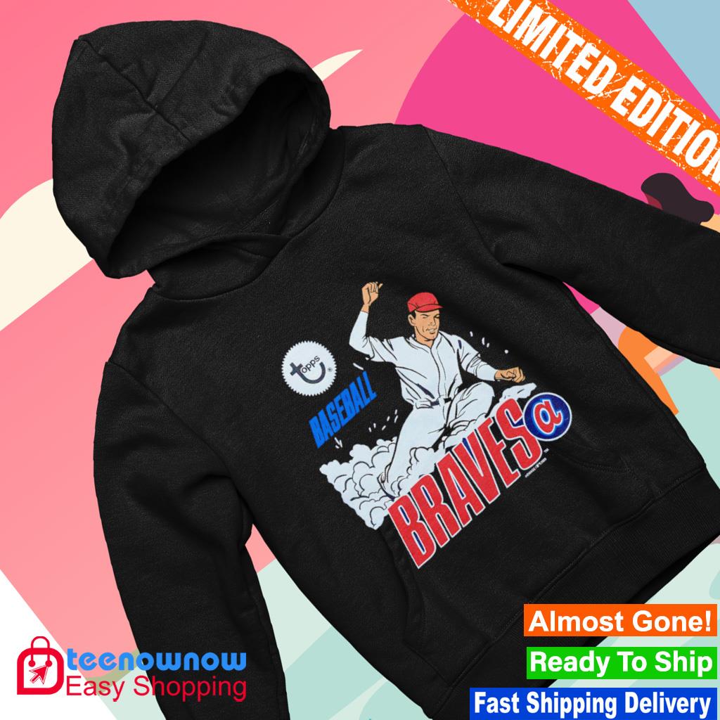 Official mLB x Topps Atlanta Braves shirt, hoodie, sweater, long sleeve and  tank top