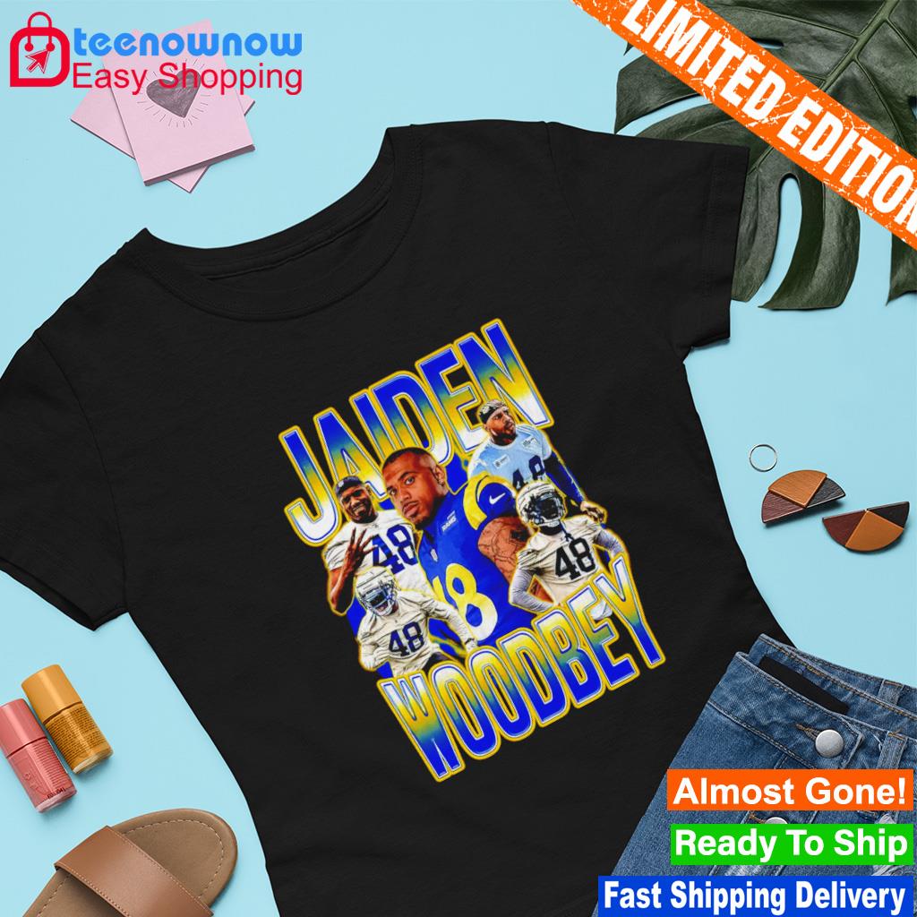 Awesome jaiden Woodbey Los Angeles Rams vintage shirt, hoodie, sweater,  long sleeve and tank top