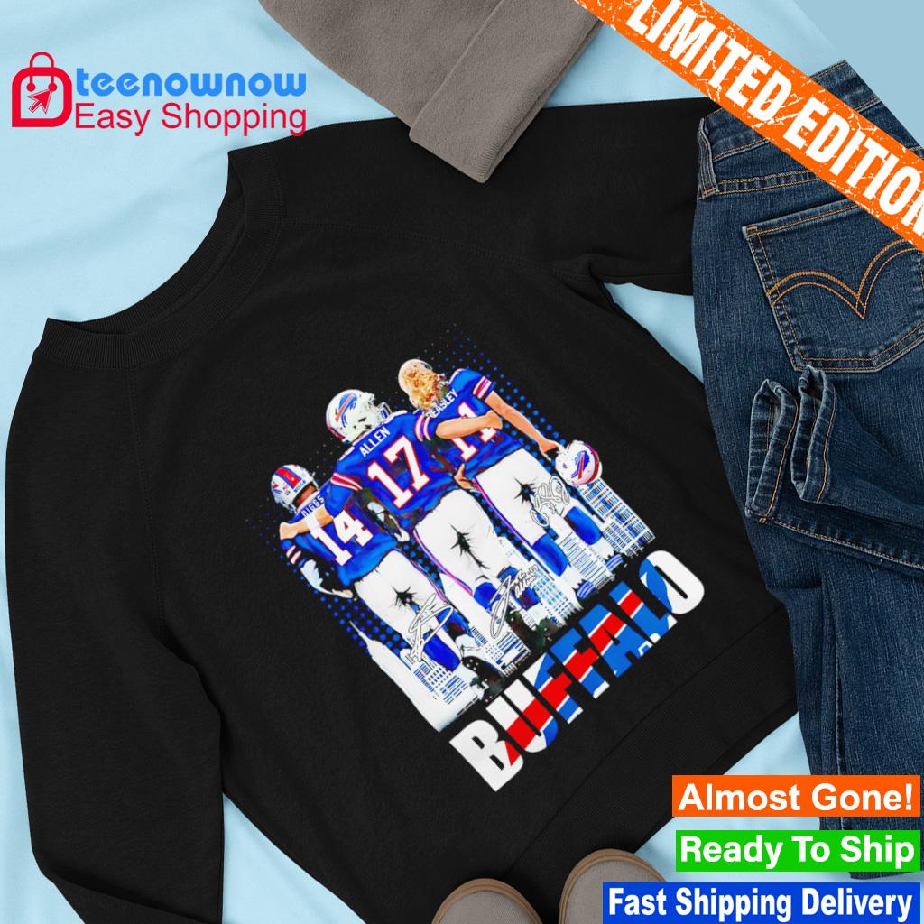 Buffalo Bills Diggs Josh Allen and Beasley signatures shirt, hoodie,  sweater, long sleeve and tank top